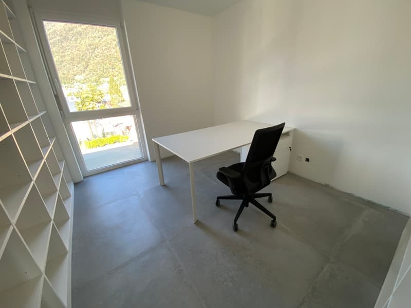Bureau moderne et spacieux meublé à vendre à Losone (1)