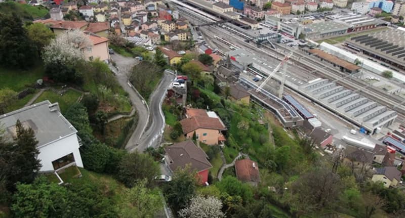 Vendesi terreni edificabili a Bellinzona-Daro (5)
