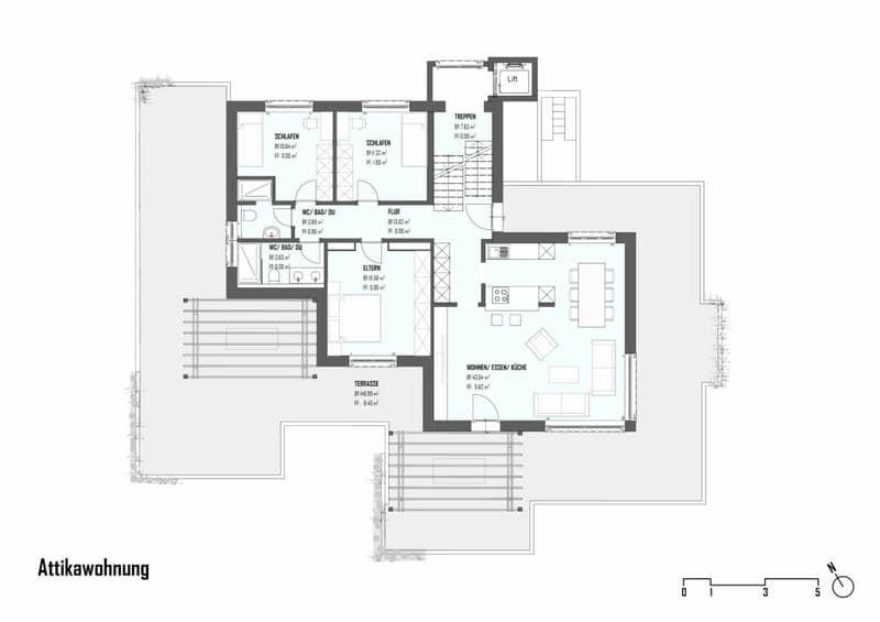 Ampio appartamento in attico di 4,5 locali (9)
