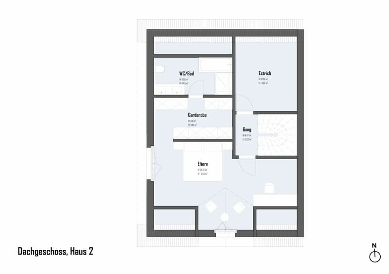 House 1 / 7.5 rooms Single-family house by the stream (12)