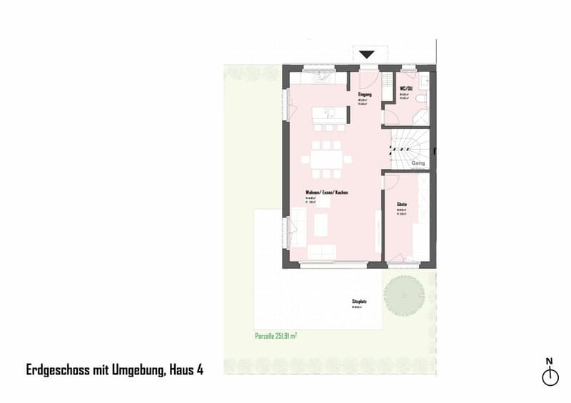 House 4 / 7.5 rooms semi-detached house by the stream (11)
