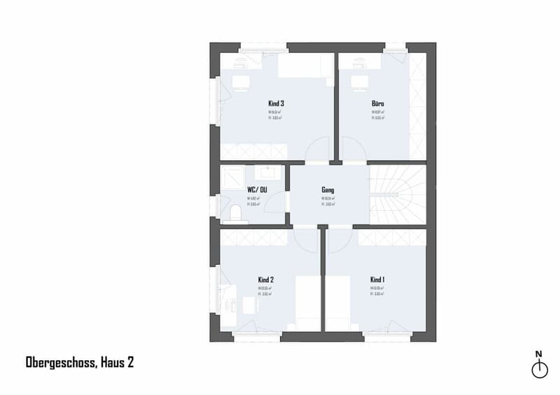 House 2 / 7.5 rooms semi-detached house by the stream (12)
