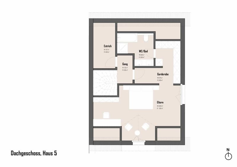 House 5 / 7.5 rooms semi-detached house by the stream (13)