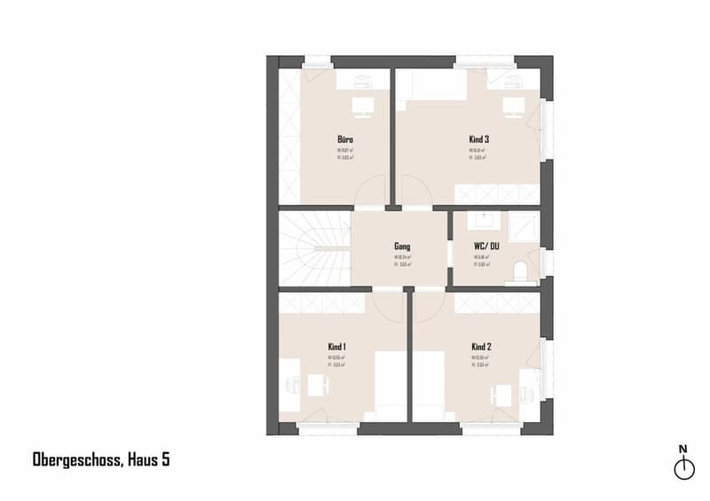 House 5 / 7.5 rooms semi-detached house by the stream (12)