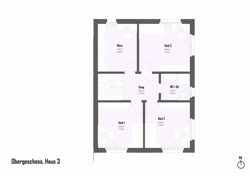 House 3 / 7.5 rooms Semi-detached house by the stream (12)