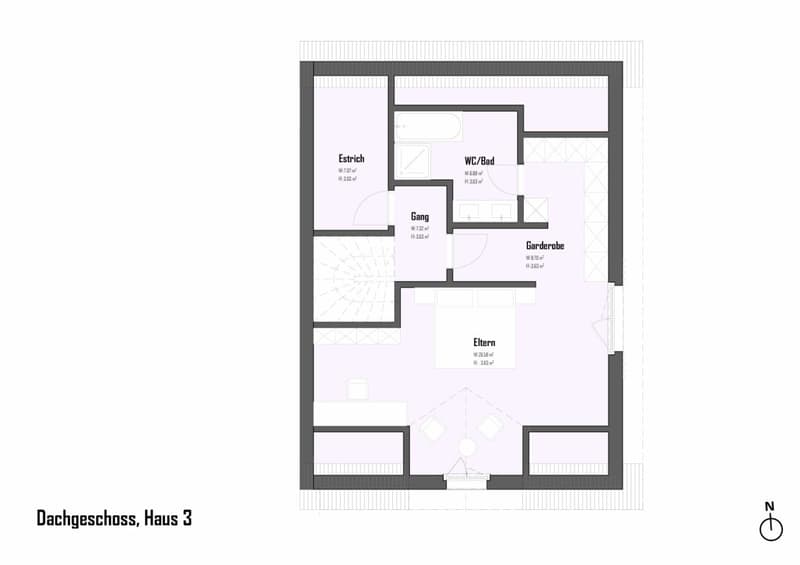 House 3 / 7.5 rooms Semi-detached house by the stream (13)
