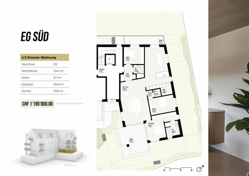 Family-friendly 4.5 room garden apartment (9)