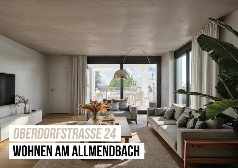 Modern 5.5 rooms, 1st floor south (1)