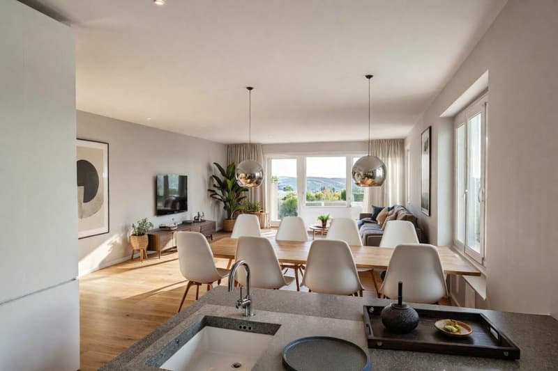 Modernized 4.5-room ground-floor apartment in a quiet location (4)