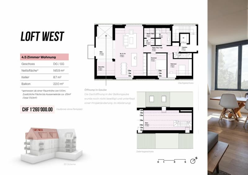 LETZTE WOHNUNGEN Exklusive 4.5 Zi. Loftwohnung West (23)