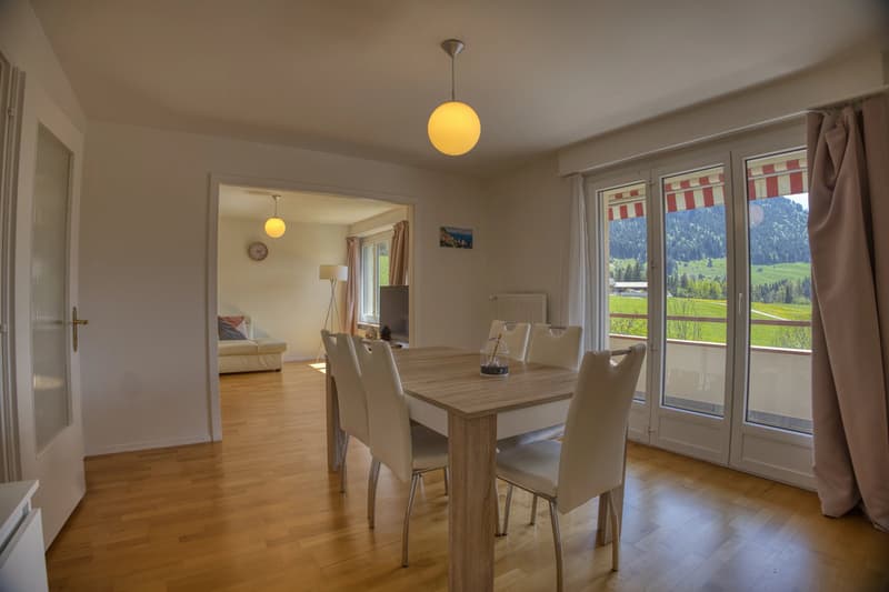 Charming 3-room apartment with balcony and open view in Château-d'Oex (2)