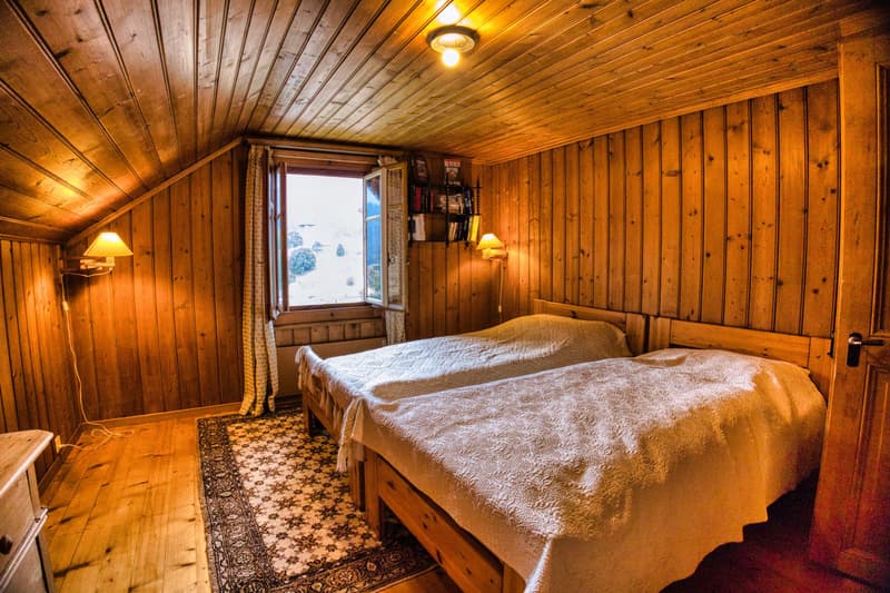 Große Familienwohnung mit atemberaubendem Blick im Zentrum von Château-d'Oex (11)