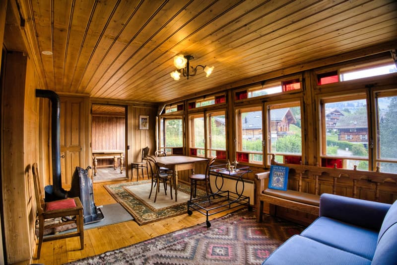 Große Familienwohnung mit atemberaubendem Blick im Zentrum von Château-d'Oex (8)