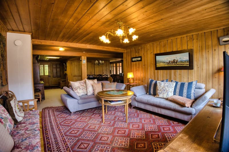Große Familienwohnung mit atemberaubendem Blick im Zentrum von Château-d'Oex (2)