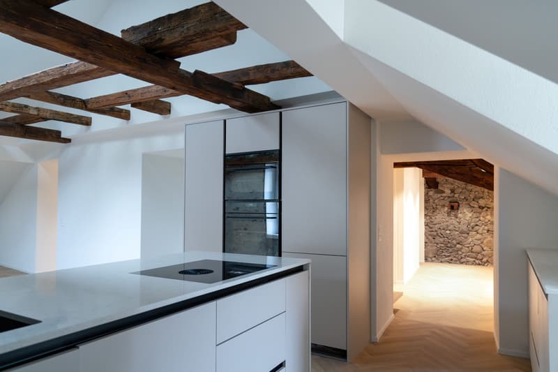 Charming, extensively renovated 4.5-room attic maisonette apartment (3)
