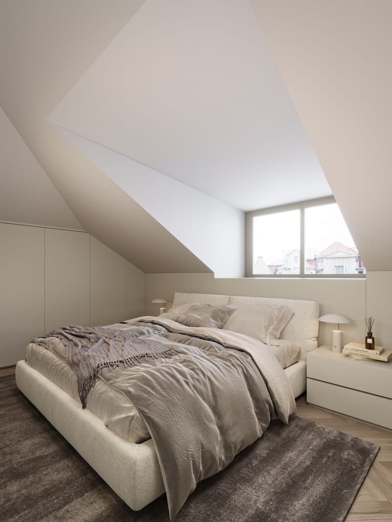 Stylish 2-room attic apartment in Zurich with high-quality furnishings (10)