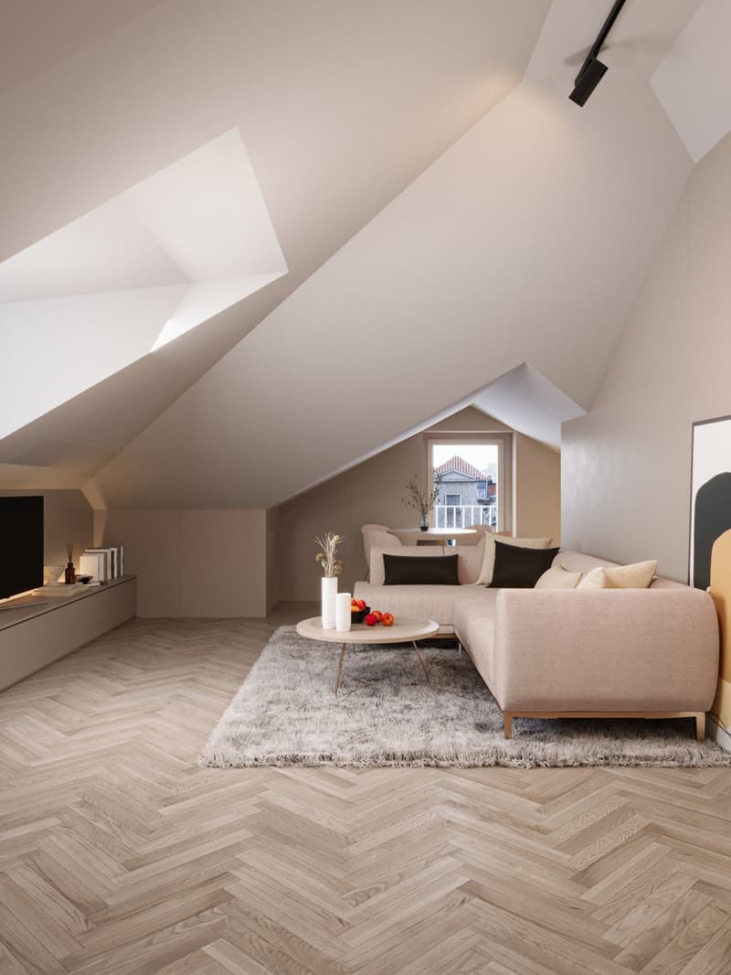 Stylish 2-room attic apartment in Zurich with high-quality furnishings (5)