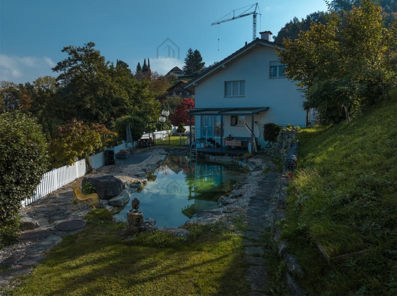 Traumhaftes Wohnen mit Pool, Wellness, Panoramasicht und Wald (19)
