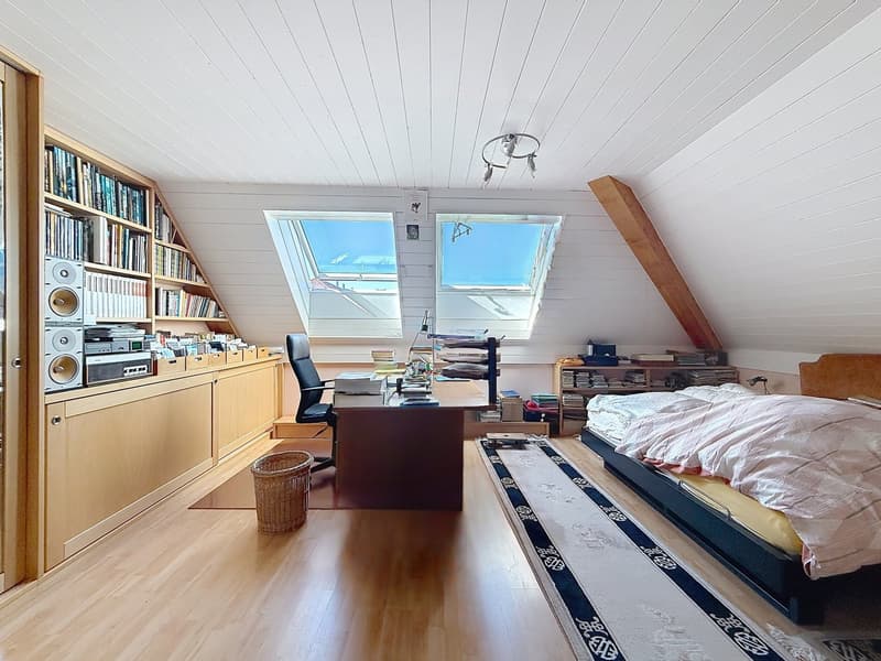Duplex con vista panoramica sul lago e le Alpi – Gorgier (7)