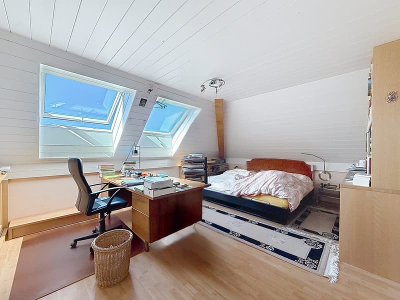 Duplex con vista panoramica sul lago e le Alpi – Gorgier (8)