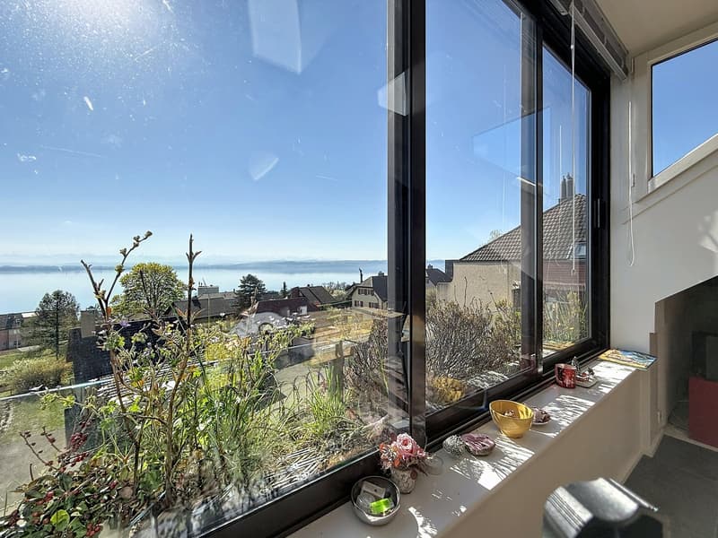Duplex avec vue panoramique sur le lac et les Alpes – Gorgier (2)