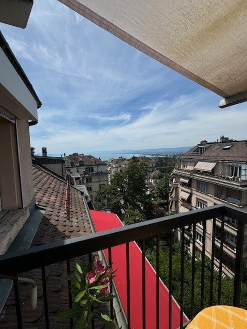 Charmant appartement de 2 pièces avec balcon à Lausanne – Disponible immédiatement (2)