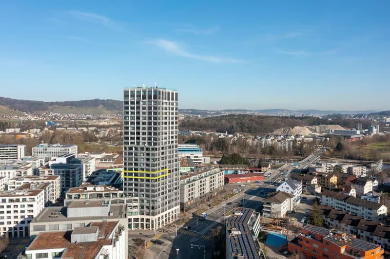 Smartes Wohnen im Limmat Tower, spektakuläre Weitsicht inklusive (13)