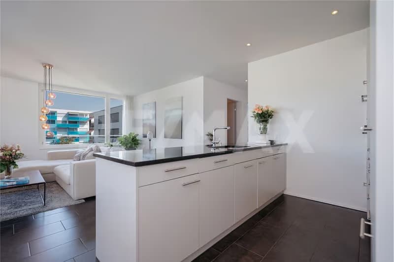 Charmante 2.5-Zimmer-Wohnung mit Balkon und Stadtblick in Schlieren (2)