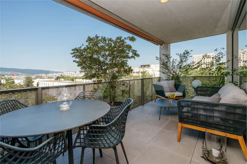 Charmante 2.5-Zimmer-Wohnung mit Balkon und Stadtblick in Schlieren (6)