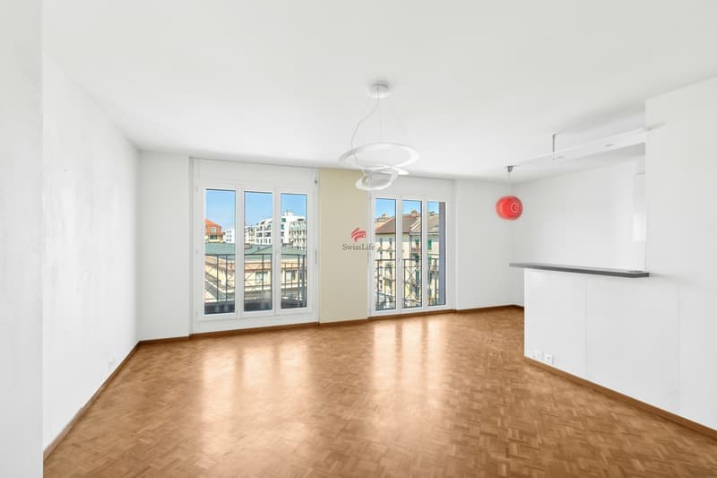 Appartement 4 pièces lumineux avec balcon à Genève – Disponible immédiatement (7)