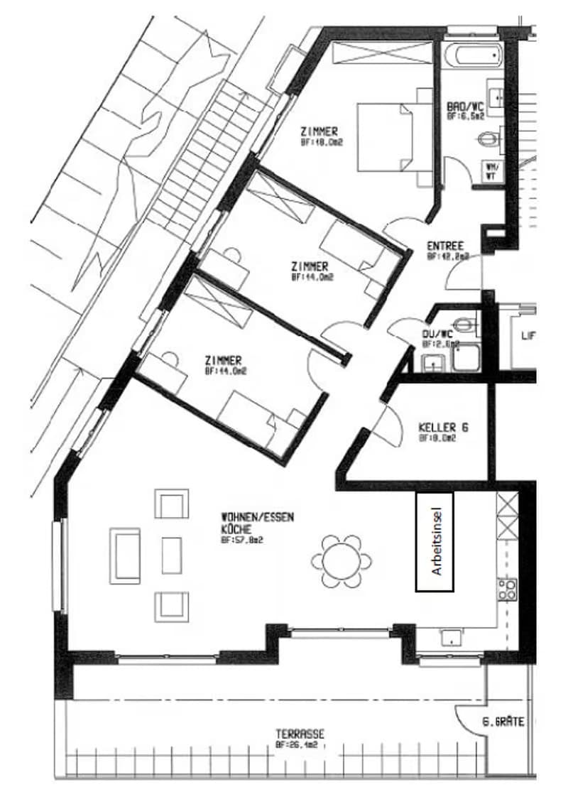 Helle 4.5-Zimmer-Wohnung mit Balkon und Garage in Bülach (9)
