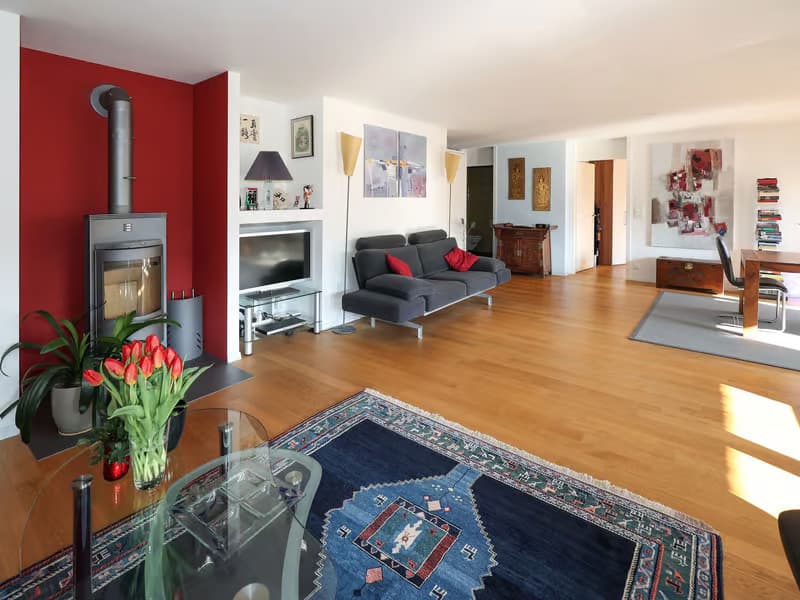 Moderne 3.5-Zimmer-Wohnung mit Balkon und Kamin an zentraler Lage in Bern (9)