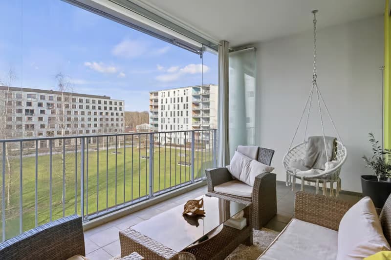 Helle 4.5-Zimmer-Wohnung mit Balkon und Garage in Zürich-Affoltern (6)