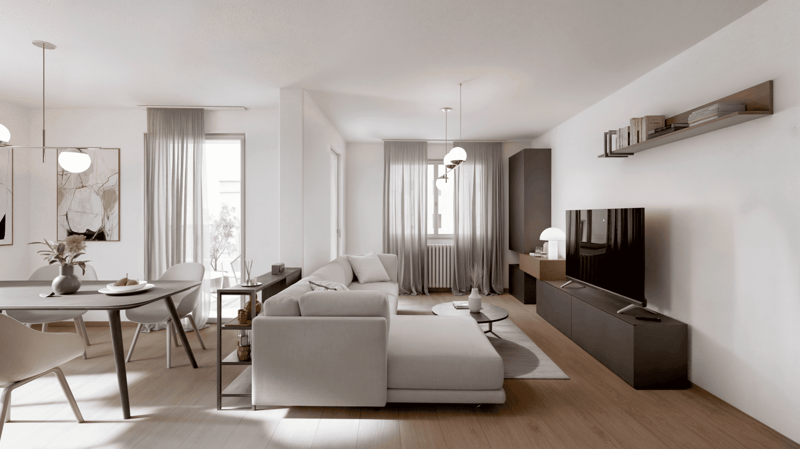 Last 4.5 units completely renovated, just a few minutes from the center of Lugano (2)