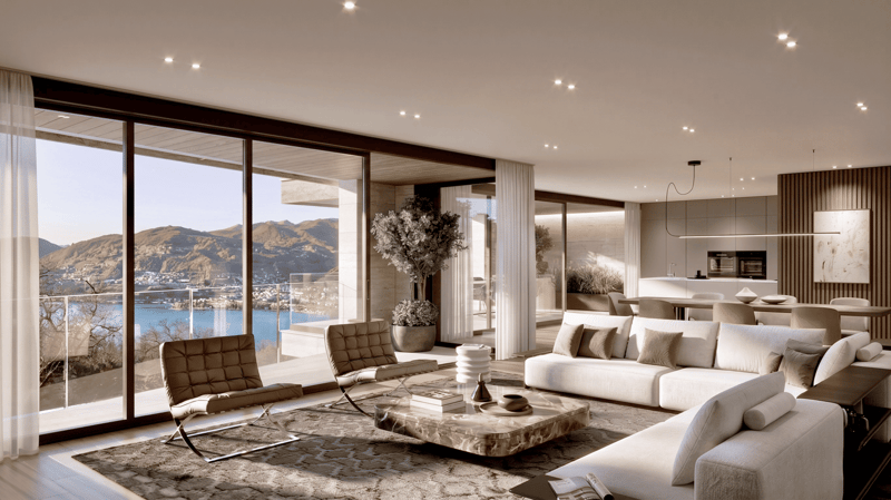 MONTAGNOLA - APPARTEMENT DE LUXE WITH VUE SUR LE LAC (5)