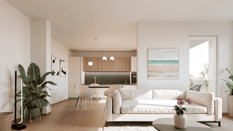 Ultimo luminoso appartamento di 3.5 locali con balcone e vista lago a Lugano (3)