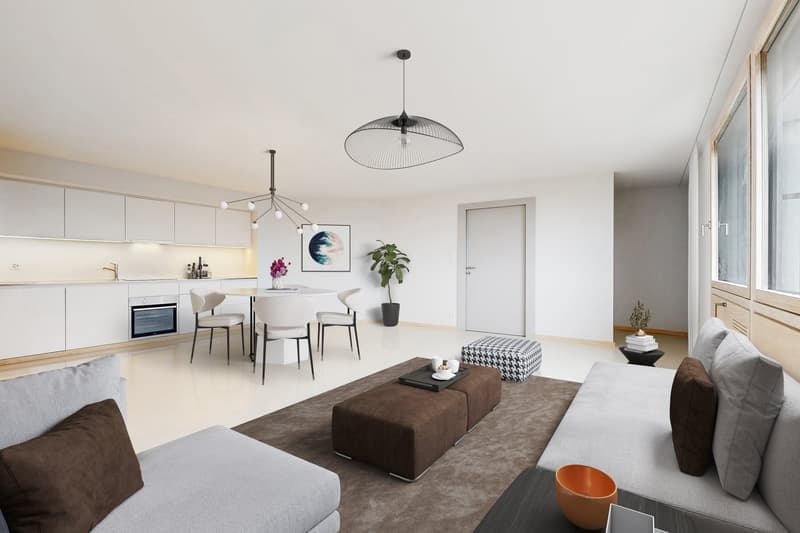 Appartement lumineux de 4.5 pièces à Nyon, disponible immédiatement (8)