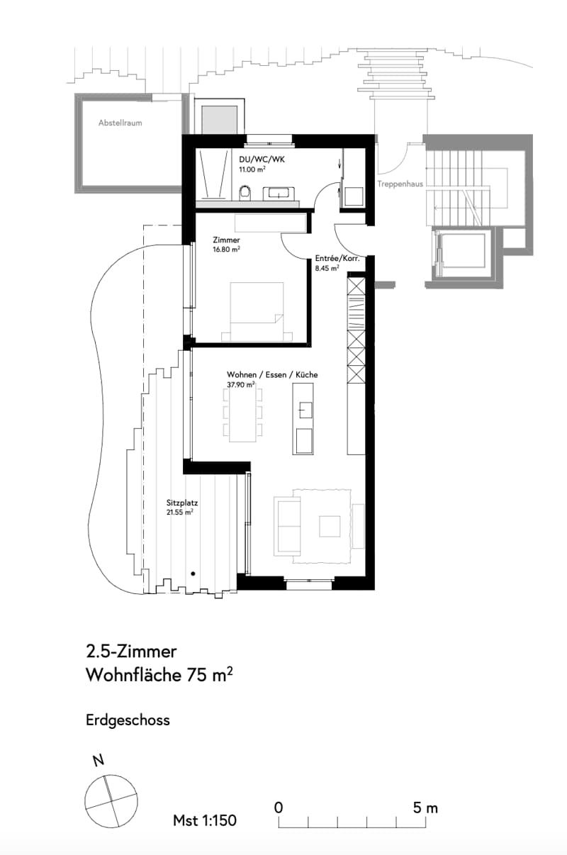 Helle 2.5-Zimmer-Wohnung mit Balkon in Stäfa – sofort verfügbar! (6)