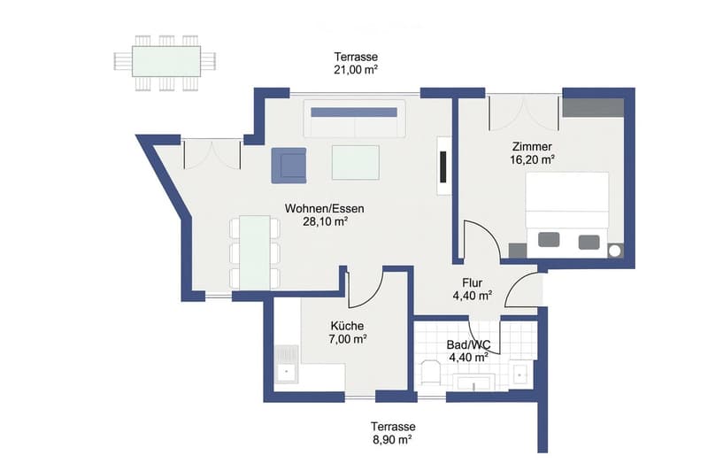 Helle 2.5-Zimmer-Wohnung mit Balkon in Kloten – ab sofort verfügbar! (9)