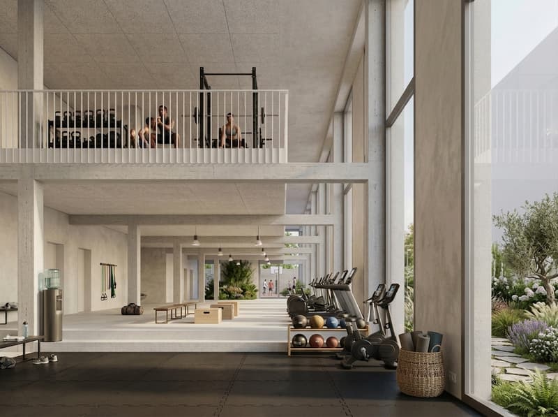 Neubauquartier, flexibel gestaltbar und direkt beim Bahnhof - Gewerbe in Winterthur (2)