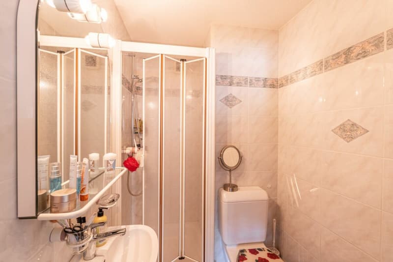 Charmant appartement de 4,5 pièces en mansarde avec galerie et vue sur les montagnes (10)