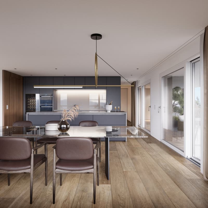 Exklusive 5-Zimmer-Neubauwohnung mit Terrasse & Weitsicht (3)