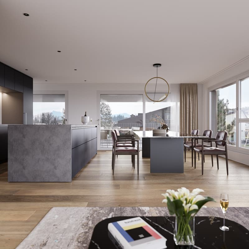 Exklusive 5-Zimmer-Neubauwohnung mit Terrasse & Weitsicht (4)