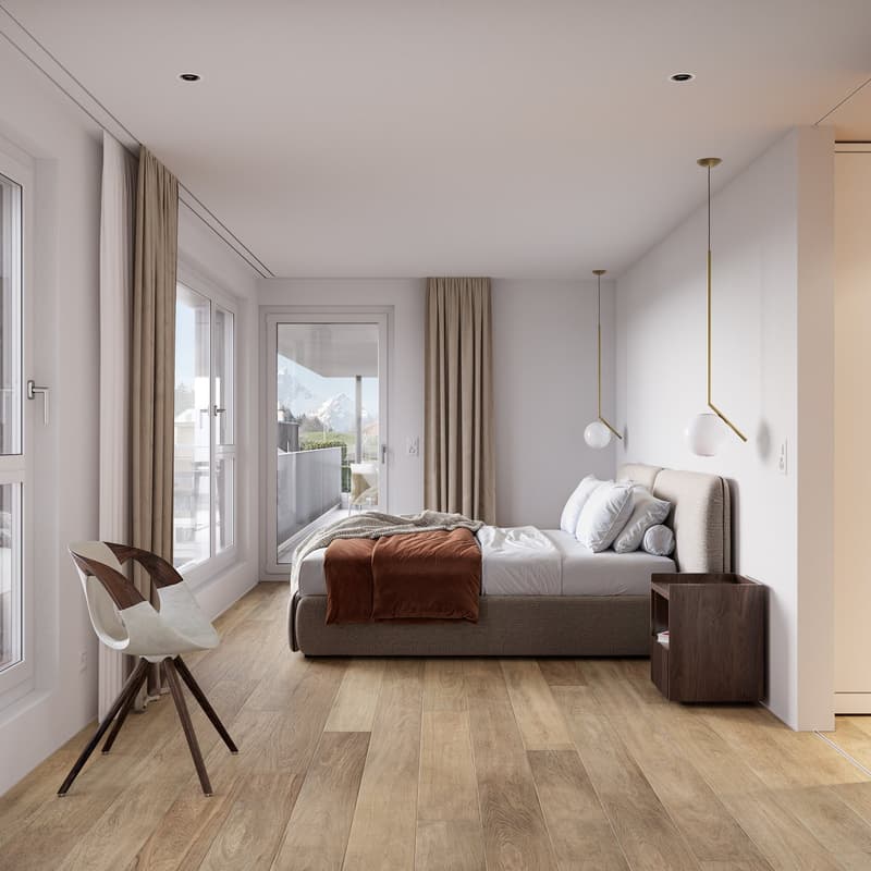 Appartement neuf exclusif 5 pièces avec terrasse & vue panoramique (5)
