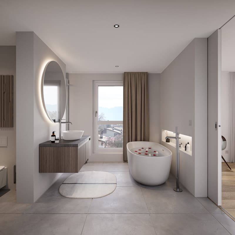 Appartement neuf exclusif 5 pièces avec terrasse & vue panoramique (6)