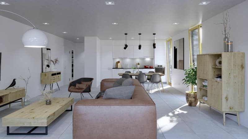 Saxon - Superb 3.5 rooms with private garden of 250 m2 (8)