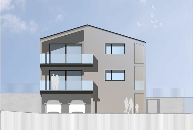 B - The Hills of the Ark - 4.5 rooms in a building with 2 apartments (3)