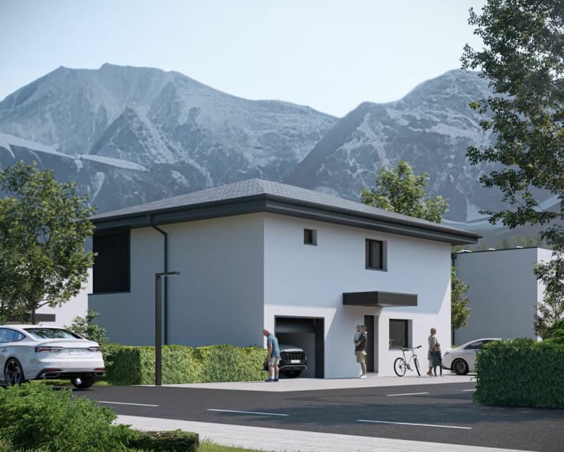 D. - Villa individuelle neuve de 5.5 pces, sur plan - Villa D (2)