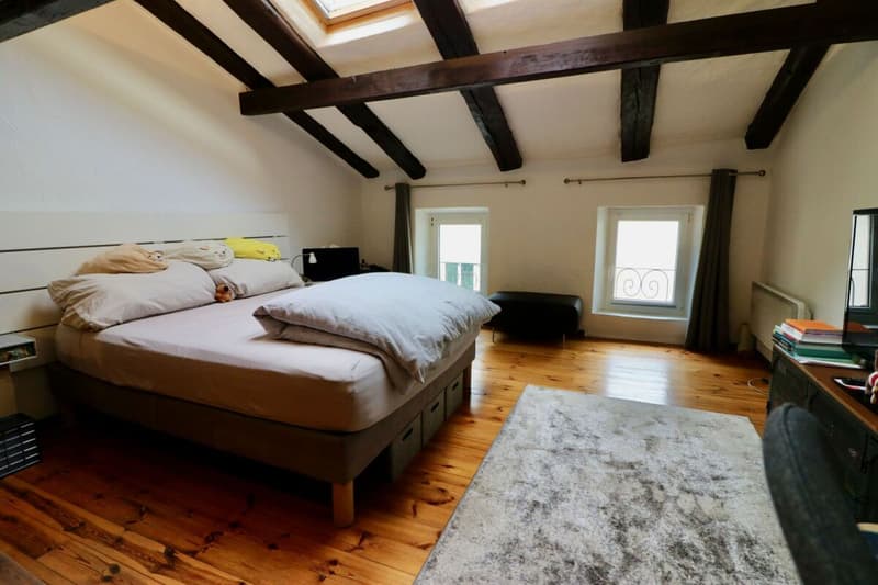 Nel cuore del Vecchio Borgo di Martigny, una bellissima casa familiare, piena di charme con 5.5 locali, ideale come casa familiare o casa degli ospiti. (8)