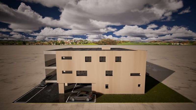 103 - New 3.5-room apartment in an intimate residence in Saxon (12)